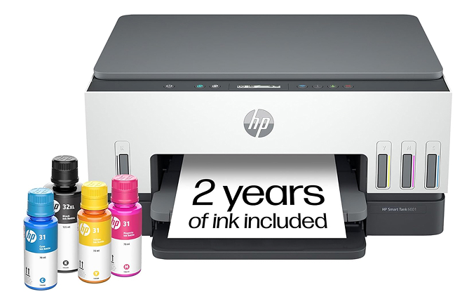  HP Smart Tank 6001 Wireless All-in-One Ink Tank Printer
